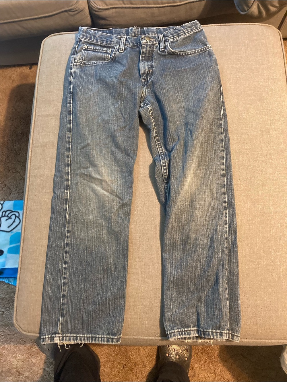 Classic Boys Lee Blue Denim Jeans